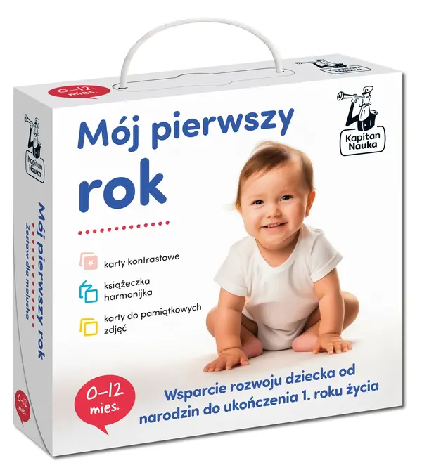 Mój pierwszy rok. Zestaw dla malucha 0-12 miesięcy. Kapitan Nauka