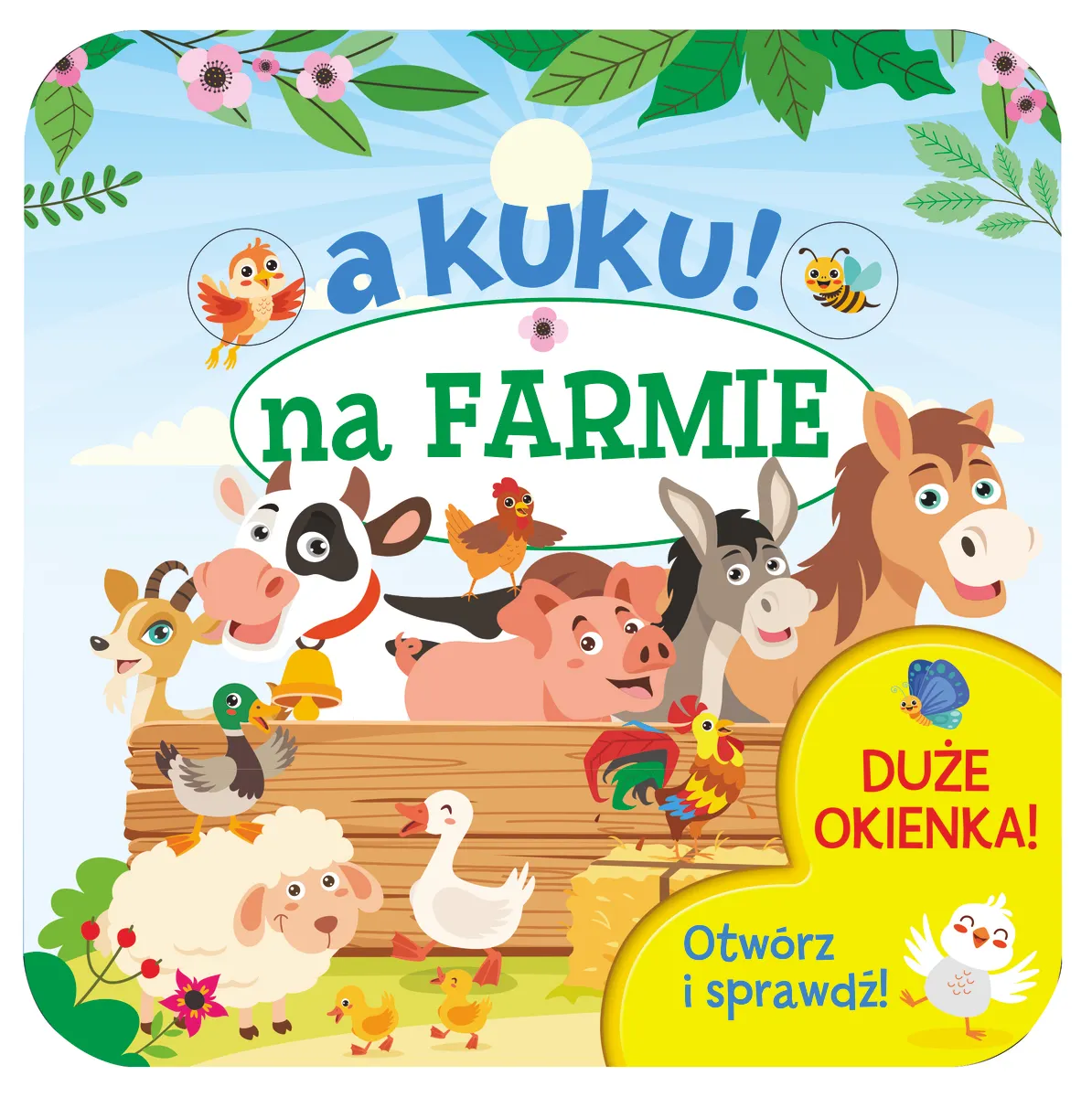 A kuku! Na farmie. Otwórz i sprawdź!